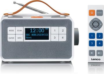 Lenco PDR-065WH - Draagbare DAB Radio voor Senioren - Eenvou beschikbaar voor biedingen