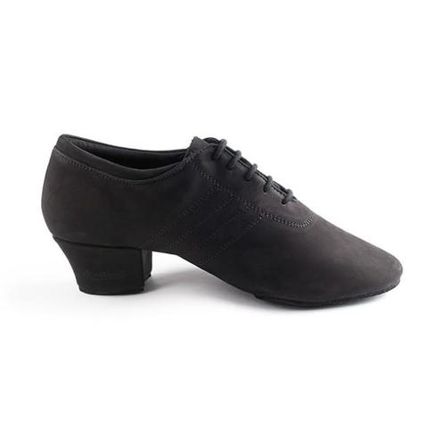 Portdance PD008 Zwart Nubuck Latin Dansschoenen voor Heren, Sport en Fitness, Ballet, Verzenden