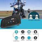 EJEAS V6 PRO 2 stuks Motor headset intercom bluetooth helm, Motoren, Ophalen of Verzenden, Nieuw