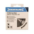 Silverline Mini cirkelzaagblad - 20 TCT tanden - Ø 85 mm..., Doe-het-zelf en Verbouw, Gereedschap | Zaagmachines, Ophalen of Verzenden