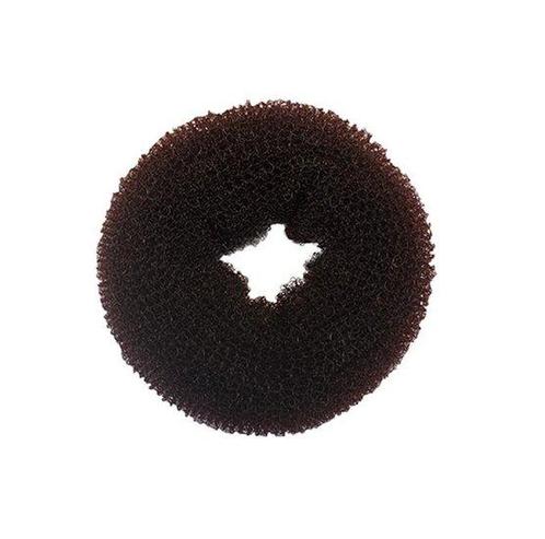 Haardonut Bun Klein 6cm Bruin, Sieraden, Tassen en Uiterlijk, Uiterlijk | Haarverzorging, Verzenden
