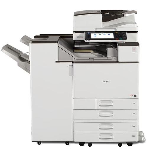 RICOH MPC4503 Full Color print/scan Printers, Computers en Software, Printers, Laserprinter, All-in-one, Zo goed als nieuw, Faxen