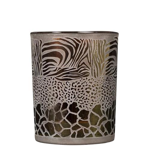 windlicht safari mix bruin medium 12cm*, Huis en Inrichting, Woonaccessoires | Overige, Verzenden