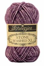 Scheepjes Stone Washed XL - 851 deep amethyst - Katoen Gar, Hobby en Vrije tijd, Breien en Haken, Ophalen of Verzenden, Nieuw