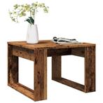 vidaXL Bijzettafel 50x50x35 cm bewerkt hout oud houtkleurig, Huis en Inrichting, Verzenden, Nieuw, Overige houtsoorten, 50 tot 100 cm
