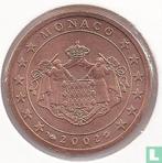 Monaco 2 cent 2002, Verzenden, Monaco, 2 cent, Losse munt