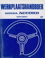 1986 Honda Accord Werkplaatshandboek supplement, Auto diversen, Handleidingen en Instructieboekjes, Verzenden