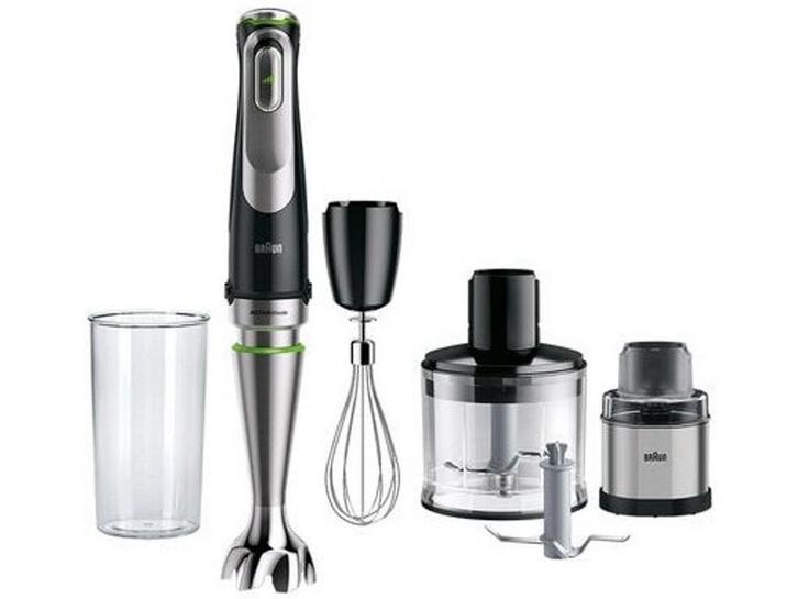 Braun MQ9138XI - Staafmixer - ActiveBlade technologie 1200W, Witgoed en Apparatuur, Keukenmixers, Zo goed als nieuw, Verzenden