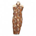 Sarong / pareo / pangi katoen - Strandkleding wikkelrok / om, Kleding | Dames, Badmode en Zwemkleding, Ophalen of Verzenden, Nieuw