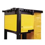 Rubbermaid kist met slot voor schoonmaaktrolley L658, Verzenden, Nieuw