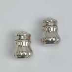 Zout- en pepervaatjes - .925 zilver - Duo zout- en, Antiek en Kunst