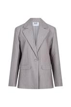 -30% Lofty Manner  Lofty Manner Blazer liset dessin  maat XL, Verzenden, Nieuw, Grijs