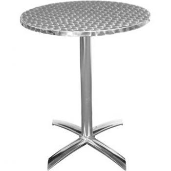 RVS ronde tafel inklapbaar U423, Zakelijke goederen, Horeca | Meubilair en Inrichting, Nieuw zonder verpakking, Ophalen of Verzenden