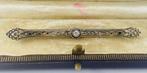 Zonder Minimumprijs - Broche twee-kleurig goud Diamant