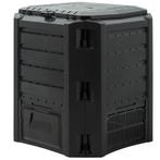 Composteerbak Zwart 380L , afmeting 72x72x83cm (Tuinieren), Verzenden, Nieuw