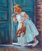 Vitaly Leshukov Soldatov (1968) - La niña con su oso de