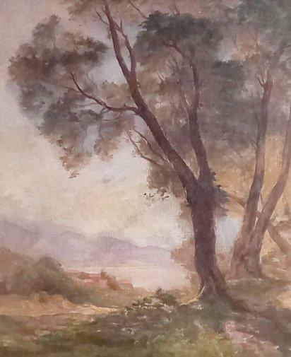 Raymond Jean Verdun (1873 - 1954) - ENVIRONS DE MENTON, Antiek en Kunst, Kunst | Schilderijen | Klassiek