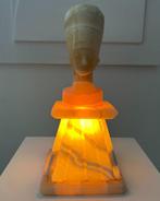 Tafellamp - Albast, Egyptische Godin, Antiek en Kunst