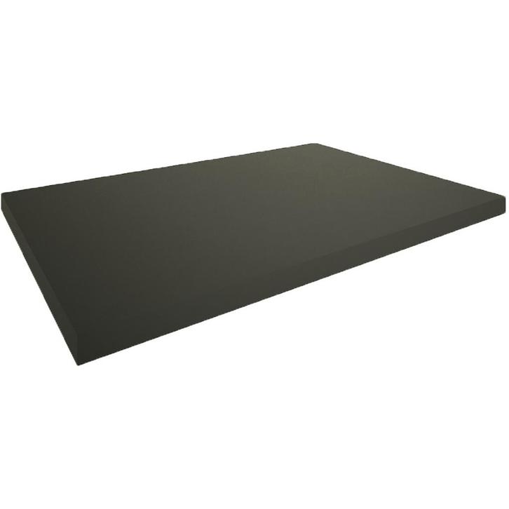 Wiesbaden Marmaris Topblad - 60x46x2.5cm - Mat Zwart, Huis en Inrichting, Badkamer | Badkamermeubels, Nieuw, Ophalen of Verzenden