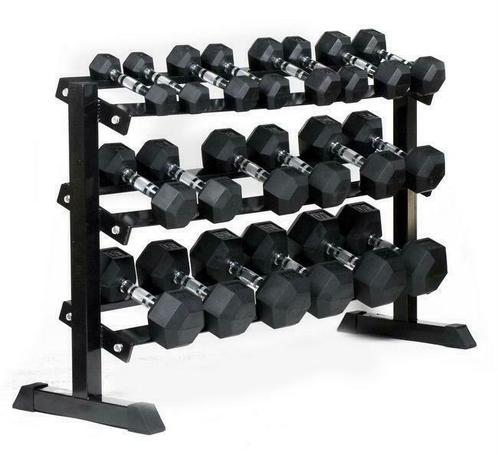 Hex Dumbbells voordeelset 220 kg | halterset | hexa dumbbell, Sport en Fitness, Fitnessmaterialen, Halterset, Nieuw, Armen, Benen