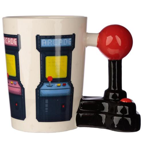 Keramiek mok Joystick arcade print (Gamen & Sporten, Mokken), Huis en Inrichting, Keuken | Servies, Nieuw, Ophalen of Verzenden
