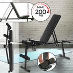 Verstelbare Halterbank - Fitnessbank - Rugleuning en Zitleun, Sport en Fitness, Fitnessapparatuur, Verzenden, Nieuw