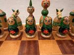Schaakspel - Collectible chess Matryoshka/Rare!/New!!/Hand, Antiek en Kunst