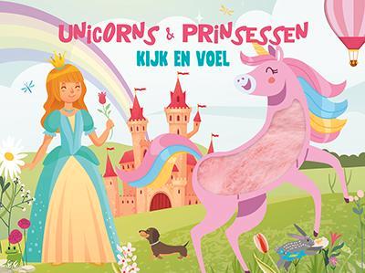 Kijk en voel - Unicorns & prinsessen / Speuren/zaklamp, Boeken, Kinderboeken | Baby's en Peuters, Gelezen, Verzenden