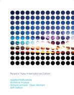 Applied Multivariate Statistical Analysis Pear 9781292024943, Zo goed als nieuw