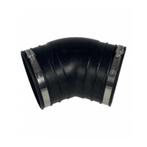Flexibele rubber bocht (45°) 125mm - Air Aqua, Dieren en Toebehoren, Vissen | Aquaria en Toebehoren, Verzenden, Nieuw