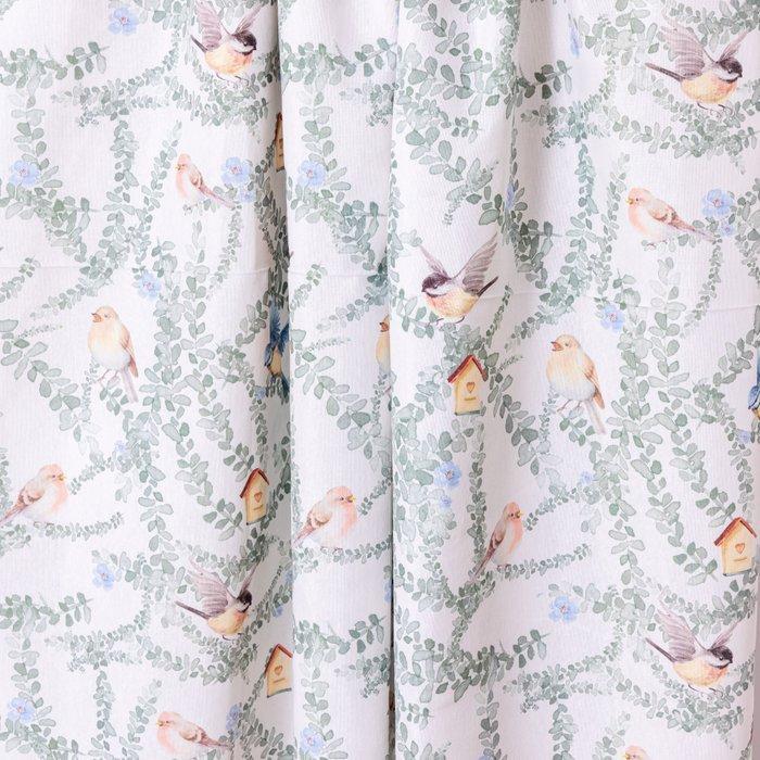 Stoffen Little Birds Garden – katoen 100% – vogeltjes en, Antiek en Kunst, Antiek | Kleden en Textiel
