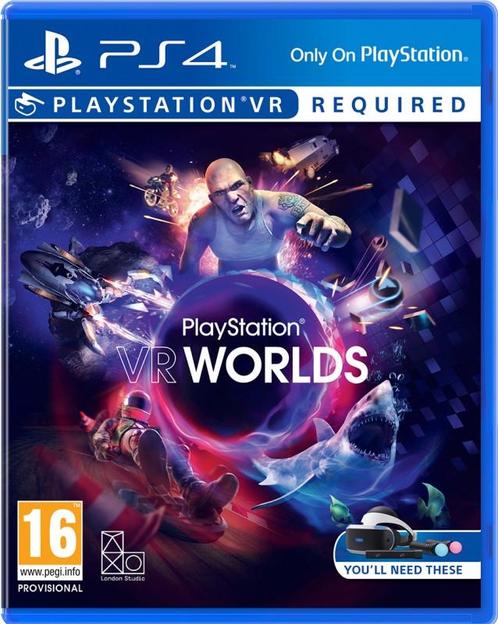 Playstation VR Worlds (PSVR Required) (PlayStation 4), Spelcomputers en Games, Games | Sony PlayStation 4, Gebruikt, Vanaf 12 jaar