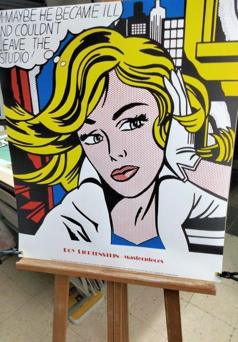 Roy Lichtenstein - M-Maybe, 1965 - Big Size XL - Offset, Antiek en Kunst, Kunst | Designobjecten