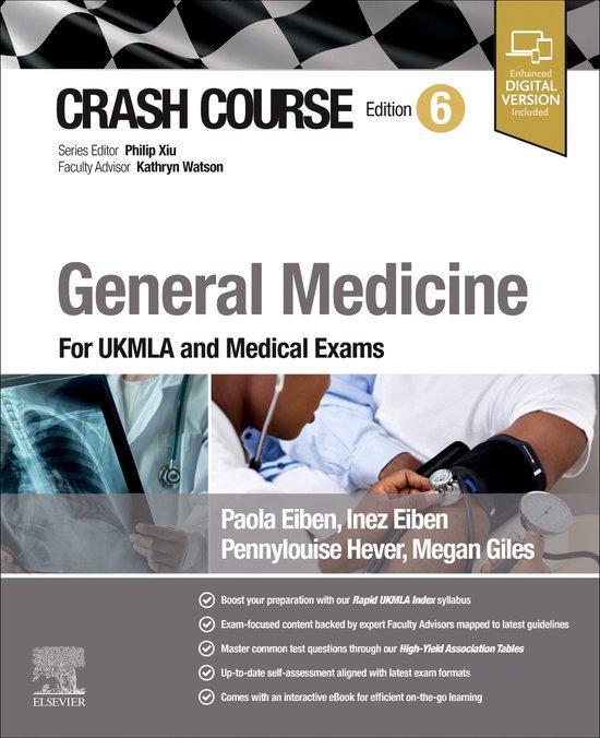 9780443115387 CRASH COURSE- Crash Course General Medicine, Boeken, Studieboeken en Cursussen, Nieuw, Verzenden