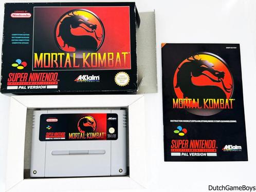 Super Nintendo / Snes - Mortal Kombat - NOE / FAH, Spelcomputers en Games, Games | Nintendo Super NES, Gebruikt, Verzenden