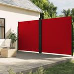 vidaXL Tuinscherm uittrekbaar 220x1200 cm rood, Tuin en Terras, Verzenden, Nieuw