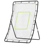 TRUUSK Kickback Rebounder Goal - Staal+PE - 75x126cm - Zwart, Verzenden, Nieuw