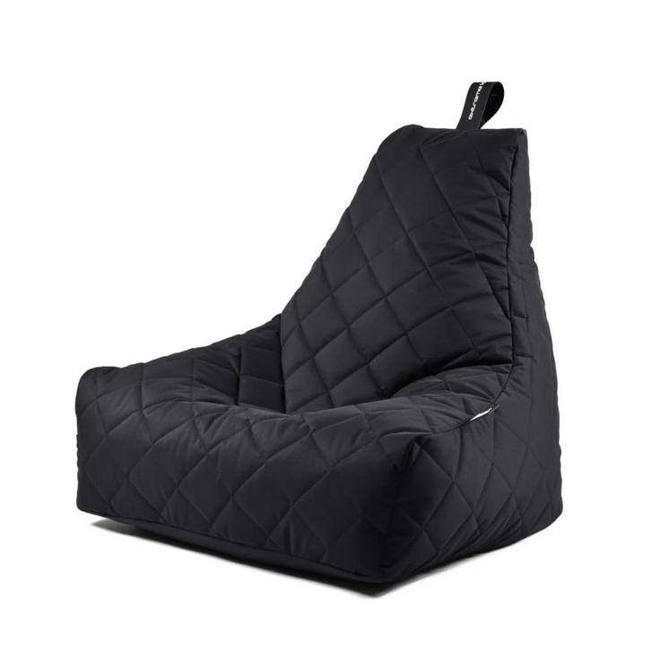 B-Bag Outdoor Zitzak Quilted - Zwart, Huis en Inrichting, Zitzakken, Verzenden