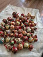 Kerstdecoratie (55) - Papier - Kerstballen papier mache, Diversen, Kerst, Nieuw