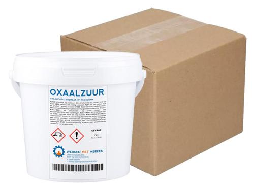 Wmm Chemie Oxaalzuur 4 x 800 gram, Doe-het-zelf en Verbouw, Overige Doe-het-zelf en Verbouw, Nieuw, Verzenden