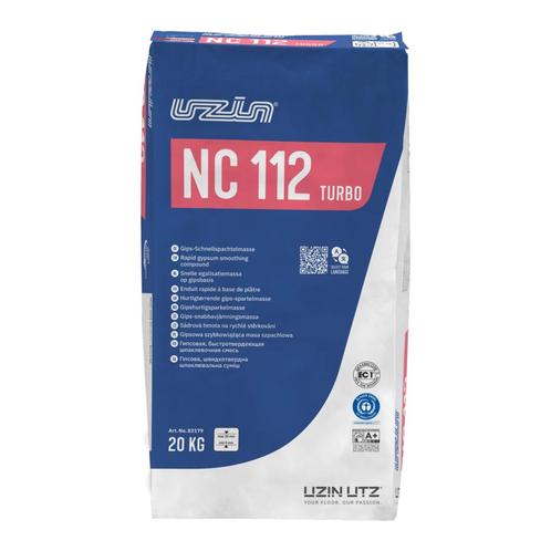 Uzin NC 112 Turbo sneldrogende Gipsegalisatie 20kg  |, Doe-het-zelf en Verbouw, Verwarming en Radiatoren, Nieuw, Verzenden