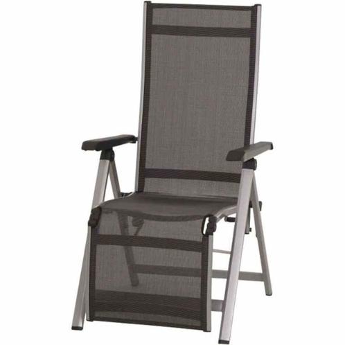Siena Garden Tesoro Relaxfauteuil Aluminium/Ranotex®-weefsel, Tuin en Terras, Tuinstoelen, Ophalen of Verzenden
