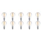 PHILIPS - LED Lamp 10 Pack - CorePro Luster 827 P45 CL - E14, Ophalen of Verzenden, Nieuw, E14 (klein), Led-lamp