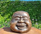sculptuur, Buddha 4 gezichten - 18 cm - Brons