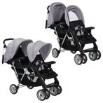 Dubbele Kinderwagen | Tweedekansje | Compact & Sterk, Kinderen en Baby's, Ophalen of Verzenden, Nieuw, Kinderwagen, Duowagen