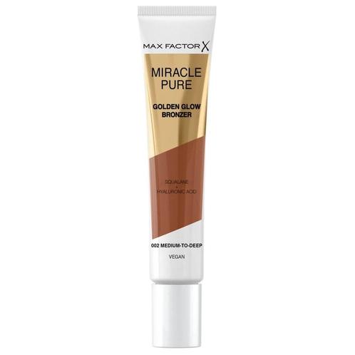Max Factor Miracle 002 Medium-to-Deep Pure Golden Glow, Sieraden, Tassen en Uiterlijk, Uiterlijk | Cosmetica en Make-up, Nieuw