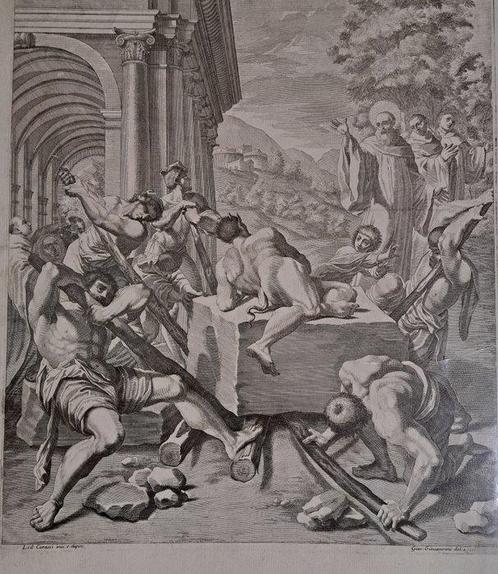 Ludovico Carracci (1555–1619), after - San Benedetto e il, Antiek en Kunst, Antiek | Overige Antiek