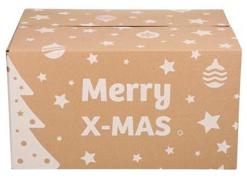 Kerstdozen kerstpakketdoos karton 330x220x165mm 100 stuk beschikbaar voor biedingen