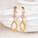 Zonder Minimumprijs - Oorbellen Zilver - Tourmaline -, Nieuw