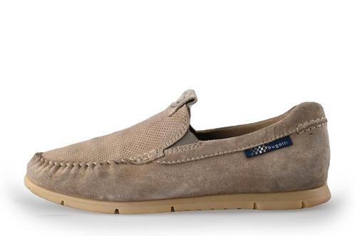 Bugatti Instappers in maat 43 Bruin | 10% extra korting, Kleding | Heren, Schoenen, Bruin, Zo goed als nieuw, Overige typen, Verzenden